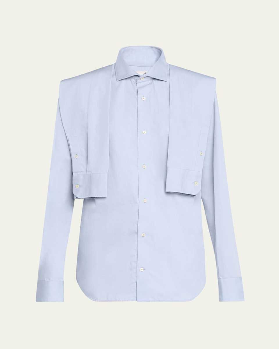 Extra-Sleeve Button-Down Shirt